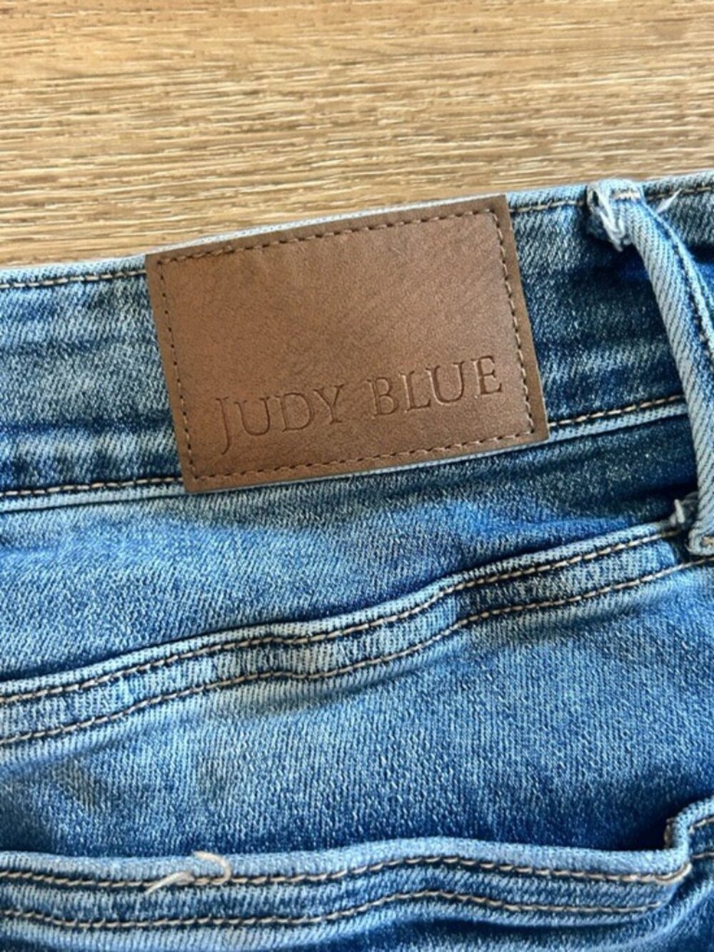 Judy Blue Classic Wide-Leg Women’s Jeans Blue Plus Size 20W Everyday Casual - Picture 13 of 16